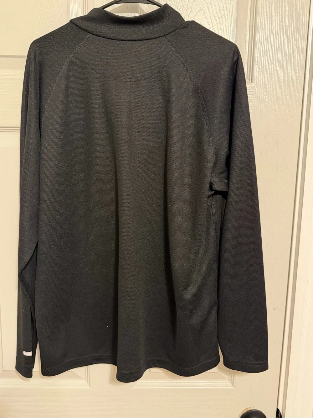 The North Face Black Pullover with White Logo